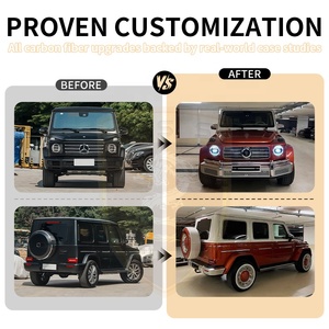 ชุดแต่งสไตล์คลาสสิค CSS สำหรับ G Wagon W464 กันชนหน้า/หลัง กระจังหน้า กรอบยางอะไหล่ ฝาครอบยางอะไหล่ ชุดแต่งไวด์บอดี้ ท่อไอเสีย - Product Image 2