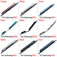 Botón Lateral de Volumen + Botón de Encendido/Apagado, Repuesto para Samsung A10S A20S A21S A30S A50S M23 M30S M33 M51