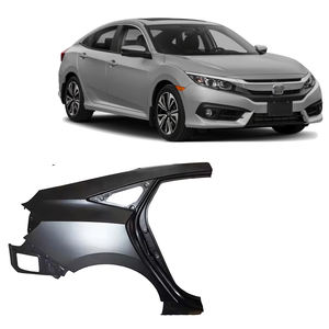 Panneau d'aile latérale de garde-boue arrière droit utilisé pour la berline ci-vic 2016 2019 2021 OEM 04636-TXM-A91ZZ - Product Image 1