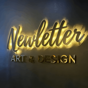 Letreros Personalizados con Retroiluminación LED para Tiendas, Letras de Metal Pulido con Efecto Espejo 3D para Exhibición en Paredes Exteriores de Cafeterías y Restaurantes - Product Image 6