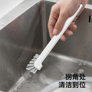 Brosse de nettoyage en forme de L pour évier de cuisine et rainures de sol - Product Image 3