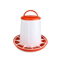 Mangeoire à poulet en plastique à prix d'usine, mangeoire automatique pour volailles, grande capacité, mangeoire pour animaux de ferme