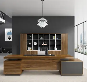 La migliore vendita di stile Europeo mobili per ufficio di lusso tavolo boss manager scrivania mobili per ufficio