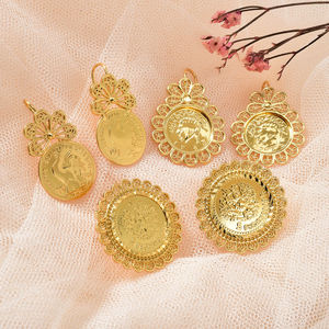 Pendientes Colgantes Chapados en Oro Estilo Pop Vintage para Mujer, Ideales para Bodas, Compromisos, Aniversarios, Banquetes y Fiestas - Venta al por Mayor Zeadear CN - Product Image 2