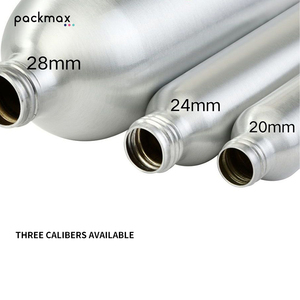 Bouteilles en aluminium personnalisables directement de l'usine avec bouchon à vis 40-250ml pour huiles essentielles, parfums, lotions, toniques, cosmétiques, lavage de voiture - Product Image 2