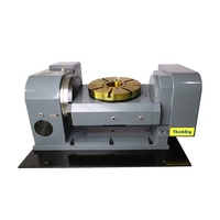 Accessoires pour machines-outils Table rotative de berceau à came d'indexation inclinable à 5 axes de diamètre de 165mm pour tour CNC