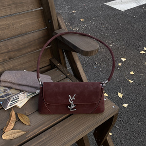 <span class=keywords><strong>Sac</strong></span> à bandoulière chic pour <span class=keywords><strong>femme</strong></span>, style français, petit format, avec fermeture éclair, nouvelle collection automne/hiver 2026, idéal pour les sorties - Product Image 4
