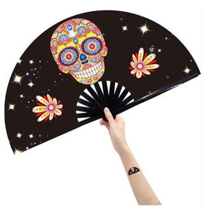 Nuevo Abanico <span class=keywords><strong>de</strong></span> Bambú Personalizado con Impresión, Abanico Tradicional <span class=keywords><strong>de</strong></span> Música, Abanico <span class=keywords><strong>de</strong></span> <span class=keywords><strong>Mano</strong></span> con Diseño Sublimado, Abanico Promocional para Festivales - Product Image 4