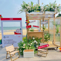 Solution clé en main MEGA : Stand d'exposition modulaire moderne et tendance pour événements et pop-up stores