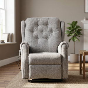 Dual Motor Power Lift Elderly Recliner Chair <b>Zero</b> Gravity Design with Adjustable Headrest Lumbar Heating Support Mobility Wheels - Product Image 1