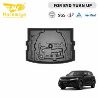 Boîte de rangement pour pneu de secours de coffre arrière pour BYD ATTO 2 YUAN UP, étanche et anti-poussière, organisateur de roue de secours, accessoire de voiture électrique
