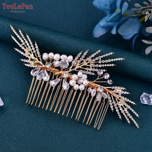 YouLaPan HP01 Accesorio para el Cabello <span class=keywords><strong>en</strong></span> Forma <span class=keywords><strong>de</strong></span> Peine Clásico, Exquisita Flor <span class=keywords><strong>de</strong></span> Aleación, Ideal para Mujeres <span class=keywords><strong>en</strong></span> Bodas, Bailes y Banquetes - Product Image 1