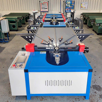 SANXIN Offre Spéciale bride de conduit ronde automatique formant la machine d'enroulement de tuyau en spirale de bride de machine de bridage hydraulique de 10mm