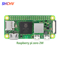 Carte de développement pour kits et projets Raspberry Pi Zero 2W 1GHz Quad-Core 64 bits pour processeur de Cortex-A53 de bras 512 Mo SDRAM WiFi