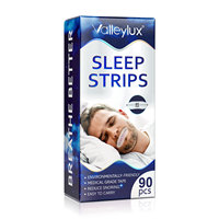 Valleylux Améliore la qualité du sommeil, soulagement instantané de la respiration nasale, dispositifs anti-ronflement, bande adhésive anti-ronflement pour dormir