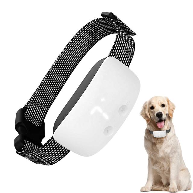 2024 New Upgrade Touch Control Electric Waterproof Anti Barking Dog Collars No Bark Stop Dog Anti Bark Collar