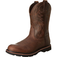 Bottes de chevalier et de cowboy rétro personnalisées pour hommes, à talon haut, brodées, en cuir PU, imprimées, style décontracté