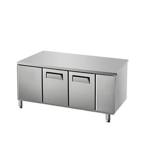 Commercial Three-door Stainless Steel Workbench, Kitchen Dining Table, <b>Freezer</b>, Counter, Direct Cooling, and Digital Control - Product Image 6