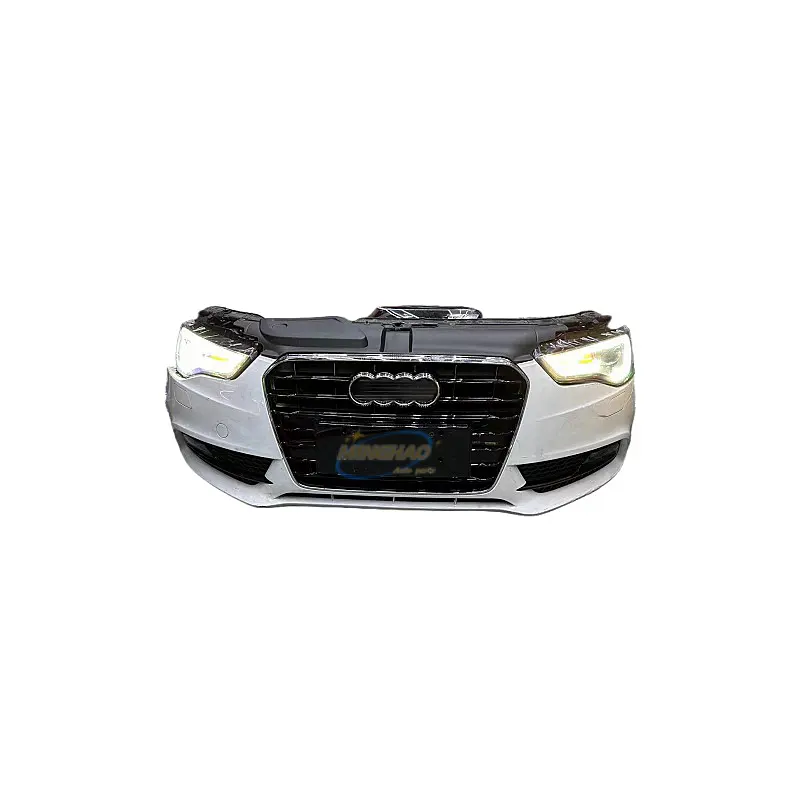 Assemblage de barre avant et arrière le plus vendu pour Audi A5, y compris les phares de capot de pare-chocs avant, les phares antibrouillard, les pièces automobiles supérieures