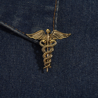 Broches Épingles en Émail Médical Classiques Personnalisées Infirmière Médecin, Cadeau pour Amis Décoration de Vêtements