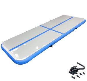 Tapis de gymnastique <span class=keywords><strong>gonflable</strong></span> pour entraînement de tumbling en gros, 10 pieds/13 pieds/16 pieds/20 pieds/23 pieds, pour utilisation en salle de sport avec pompe électrique - Product Image 1