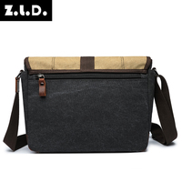 Vente en gros sac à bandoulière populaire pour homme sacs en toile à bandoulière