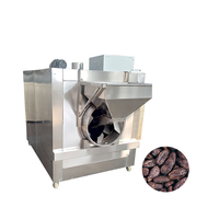 Ligne de production de chocolat en acier inoxydable 304, de la fève de cacao à la barre de chocolat, machine à fondre, à concher, à tempérer et à déposer le chocolat, fournie par l'usine