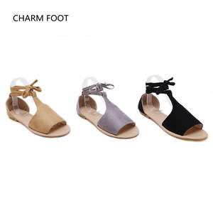 <span class=keywords><strong>2021</strong></span> Cross Border Big ROMAN <span class=keywords><strong>SANDALIAS</strong></span> <span class=keywords><strong>Sandalias</strong></span> planas grandes para mujer - Product Image 5