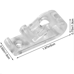 DISPOSITIF À CHAÎNE AVEUGLE CLIP DE CORDON DE SÉCURITÉ <span class=keywords><strong>POUR</strong></span> ENFANTS/POIGNÉE DE PINCE ROULEAU CLAIR/STORES ROMAINS ACCESSOIRES DE RIDEAU - Product Image 1