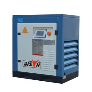 Compressor industrial ultra-silencioso, 7.5kw, 11kw, 15kw, 22kw, 37kw, parafuso rotativo de velocidade variável, com tanque de armazenamento de ar