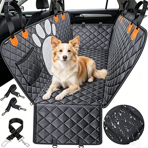 Funda Protectora para Asiento Trasero <span class=keywords><strong>de</strong></span> Coche para Perros, Extra Grande, con Cinturón <span class=keywords><strong>de</strong></span> <span class=keywords><strong>Seguridad</strong></span>, Base Rígida, Apta para Todos los Coches - Product Image 4