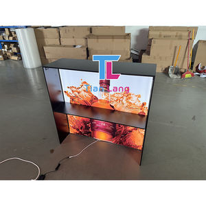 Contador de caja de luz LED de nuevo producto para soporte de exhibición de Feria Comercial Mesa de exposición de panel MDF - Product Image 6