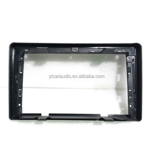 Marco de salpicadero de placa frontal de Audio 2Din para Volkswagen <span class=keywords><strong>Polo</strong></span> 9 "montaje de tablero de Panel estéreo de pantalla grande - Product Image 4
