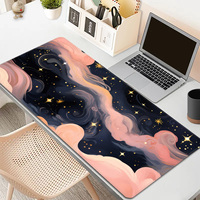 Grand tapis de souris de jeu en caoutchouc naturel à motif HD personnalisé Base antidérapante Tapis de souris imperméable et résistant à l'usure pour le bureau