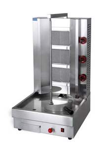 Machine à <span class=keywords><strong>kebab</strong></span> au gaz Astar - Rôtissoire verticale en acier inoxydable pour restaurant - Product Image 2