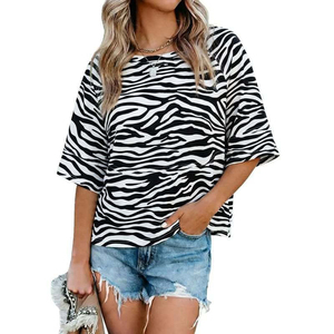 Label Printing Machine Short Sleeve Button Oversized Screen Printing Men's Bundle Custom Made <b>Women</b> <b>T</b>-<b>Shirts</b> - Product Image 6