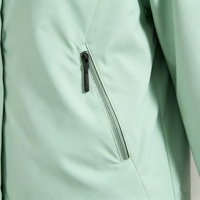 Veste softshell pour femme, imperméable, à fermeture éclair, col montant, à capuche, pour la randonnée en plein air, le camping et les voyages