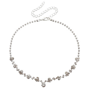 Korean Metal Style Claw Chain Rhinestone Wedding Bride Jewelry Banquet <b>Necklace</b> Yiwu Accessories Wholesale for Women - Product Image 6