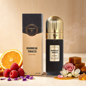 <span class=keywords><strong>Parfum</strong></span> Tabac Jamaïcain 50ML Boisé Épicé Vanille Cannelle Bois de Santal Homme Femme OEM Vente Directe Usine Faible MOQ Prêt à Expédier - Product Image 5