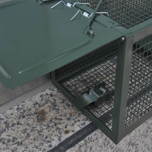 Piège à rats en métal intelligent, humain, en tôle galvanisée, répulsif à souris, piège à souris à l'état solide, cage à rats - Product Image 5