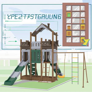 <span class=keywords><strong>2025</strong></span> nhà máy bán vườn Slide Swing trò chơi cho Trường Mẫu Giáo sân chơi ngoài trời chơi nhà cho trẻ em chơi thiết bị - Product Image 2