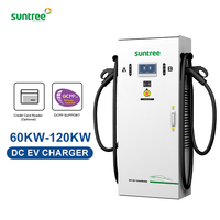 Chargeur de véhicule électrique 60kw 80kw 120kw Chargeur rapide sans fil Chargeur DC Ev 200V 1000V