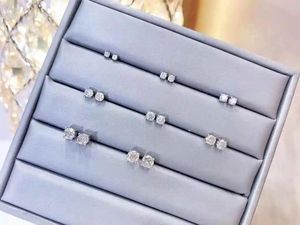 Boucles d'oreilles classiques en or 18 carats Xinfly avec diamant naturel de 0,1 à 1 carat pour les fêtes - Product Image 3