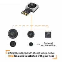 Módulo de Cámara con Sensor CMOS UHD IMX686 de 64MP, Alineación Activa, C-PHY MIPI, Autoenfoque con PDAF HDR para OEM, Robot de Visión, Visión Inteligente