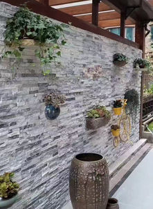 Paneles de Revestimiento de Pared de Piedra Natural Apilada con Superficie Dividida, Diseño Moderno, Resistencia a los Ácidos para Exteriores de Villas - Product Image 6