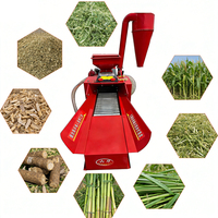 Fabrieks prijs hoge efficiëntie 7500W motor zelf-aanzuigende oliepalm lege vruchtenbos hakselaar voor biomassa energiecentrale 6,8 ton/uur