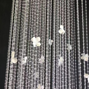 Decorazione per Soffitto con Perline a Petalo H245 in Acrilico per Sfondi di Palcoscenici e Sale Matrimoniali - Product Image 3