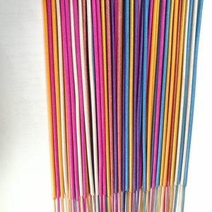 Variedades de Varillas de Incienso de Madera Natural China Coloridas y Populares del Fabricante, Sin Aroma, para Uso Religioso: Lavanda, Fresa, Bergamota - Product Image 6