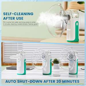 SFDA inhalateur silencieux nébuliseur Compact Machine nébuliseur médical Mini inhalateur Mdico nébuliseur Portable à ultrasons - Product Image 5