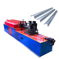 Machine de fabrication de profilés Omega profileuse aluminium métal chapeau fourrure canal clip profilés pour cloisons sèches usine de machines de fabrication
